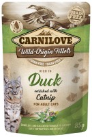 Cat Food Carnilove Rich in Duck with Catnip 85 g 
