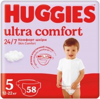 Photos - Nappies Huggies Ultra Comfort 5 / 58 pcs 