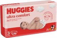 Nappies Huggies Ultra Comfort 3 / 56 pcs 