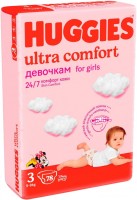 Photos - Nappies Huggies Ultra Comfort Girl 3 / 78 pcs 