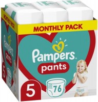 Photos - Nappies Pampers Pants 5 / 76 pcs 