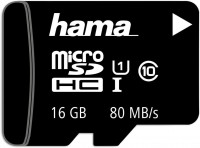 Photos - Memory Card Hama microSD Class 10 UHS-I 16 GB