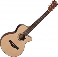 Acoustic Guitar Gear4music 3/4 Single Cutaway Electro Acoustic Guitar 