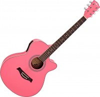 Acoustic Guitar Gear4music Single Cutaway Electro Acoustic Guitar 