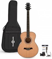 Acoustic Guitar Gear4music Student Left Handed Acoustic Guitar Accessory Pack 
