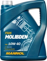 Photos - Engine Oil Mannol 7505 Molibden 10W-40 5 L