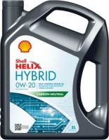 Photos - Engine Oil Shell Helix Hybrid 0W-20 5 L