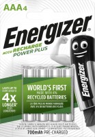 Photos - Battery Energizer Power Plus  4xAAA 700 mAh