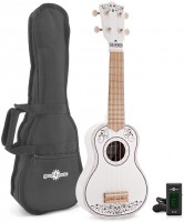 Acoustic Guitar Gear4music Ukulele Day of the Dead Pack 