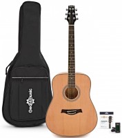 Acoustic Guitar Gear4music Dreadnought Acoustic Guitar Accessory Pack 