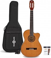 Acoustic Guitar Gear4music Thinline Electro Classical Guitar Pack 