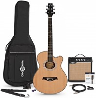 Acoustic Guitar Gear4music Thinline Electro Acoustic Guitar Amp Pack 
