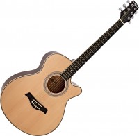 Acoustic Guitar Gear4music Single Cutaway Acoustic Guitar 
