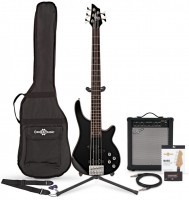 Guitar Gear4music Chicago 5 String Bass Guitar 35W Amp Pack 