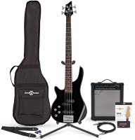 Photos - Guitar Gear4music Chicago Left Handed Bass Guitar 35W Amp Pack 