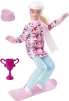 Doll Barbie Winter Sports Snowboarder Blonde Doll HCN32 
