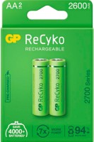 Battery GP Recyko 2700 Series  2xAA 2600 mAh
