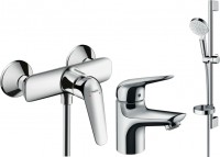 Photos - Bath Tap Set Hansgrohe Novus 70 20180005 