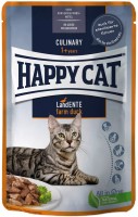 Photos - Cat Food Happy Cat Adult Pouch Duck 85 g 