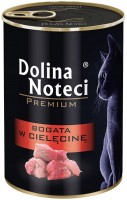 Photos - Cat Food Dolina Noteci Premium Cat Rich in Veal  400 g