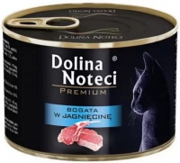 Photos - Cat Food Dolina Noteci Premium Cat Rich in Lamb  180 g