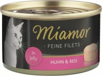 Photos - Cat Food Miamor Fine Fillets in Jelly Chicken/Rice 