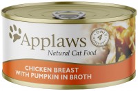 Photos - Cat Food Applaws Adult Canned Chicken Breast with Pumpkin 156 g 