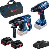 Photos - Power Tool Combo Kit Bosch GBH 180-LI + GSR 180-LI Professional 0615990M31 