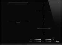 Photos - Hob Smeg SI1M7743B black