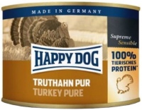 Photos - Dog Food Happy Dog Sensible Truthahn Pure 200 g 