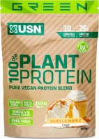 Photos - Protein USN 100% Plant Protein 0.9 kg