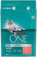 Cat Food Purina ONE Adult Salmon  3 kg