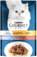 Photos - Cat Food Gourmet Perle Gravy Duck/Veal 85 g 