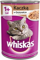 Cat Food Whiskas 1+ Can with Duck in Jelly 