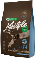 Photos - Cat Food Natures Protection Lifestyle Adult Sterilised White Fish  1.5 kg