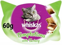 Cat Food Whiskas Temptations Cat Treats with Turkey 60 g 