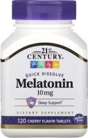 Photos - Amino Acid 21st Century Melatonin 10 mg 120 tab 