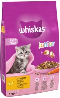 Photos - Cat Food Whiskas Junior Chicken  7 kg