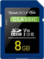 Photos - Memory Card Team Group Classic SD Class 10 V10 UHS-1 U1 8 GB