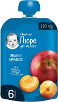 Photos - Baby Food Gerber Fruit Puree 6 150 