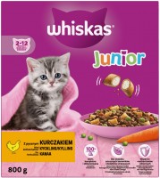 Photos - Cat Food Whiskas Junior Chicken  800 g