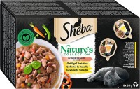 Photos - Cat Food Sheba Natures Collection in Sauce Poultry Box 8 pcs 