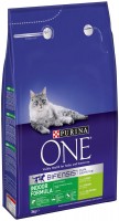 Cat Food Purina ONE Indoor Turkey/Cereals  3 kg