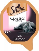 Cat Food Sheba Classic Salmon in Terrine Trays 80 g 