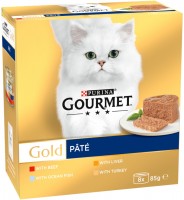 Cat Food Gourmet Gold Pate Recipes 8 pcs 