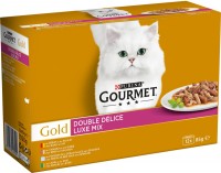 Photos - Cat Food Gourmet Gold Duo Delice Luxe Mix 12 pcs 