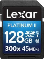 Memory Card Lexar Platinum II 300x SD 128 GB