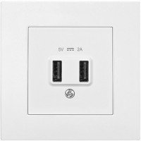 Photos - Socket Panasonic WNTC02312WH-UA white