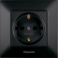 Photos - Socket Panasonic WNTC03022BL-UA black