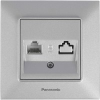 Photos - Socket Panasonic WNTC04042SL-UA silver